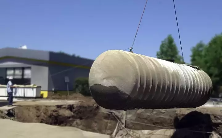Ёмкости объёмом 45 кубов горизонтальная усиленная